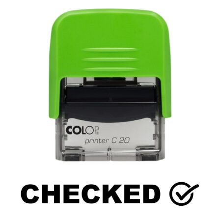 Colop-C20-Checked-Selfing-Stamp-BLK