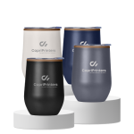 Serendipio Ovolo Stainless Steel & Plastic Double-Wall Tumbler – 350ml