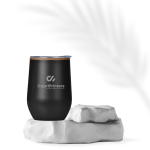 Serendipio Ovolo Stainless Steel & Plastic Double-Wall Tumbler – 350ml - Image 2