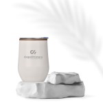 Serendipio Ovolo Stainless Steel & Plastic Double-Wall Tumbler – 350ml - Image 3