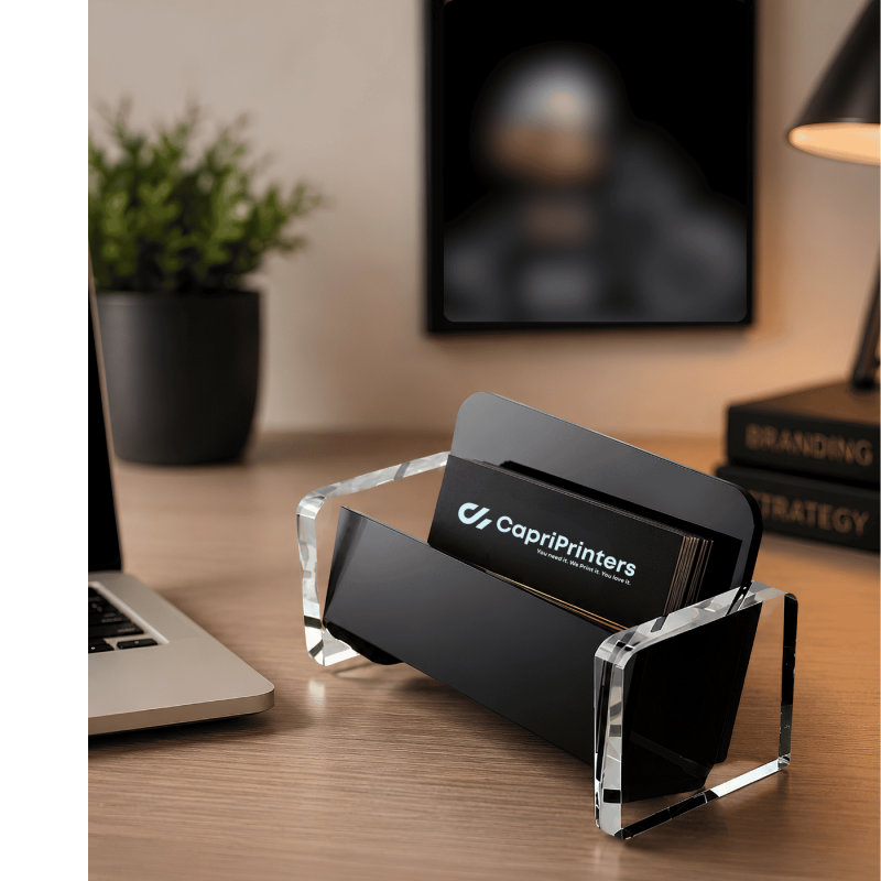 Acrylic Desktop Business  Card Holder