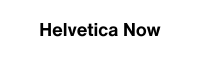 Helvetica Now
